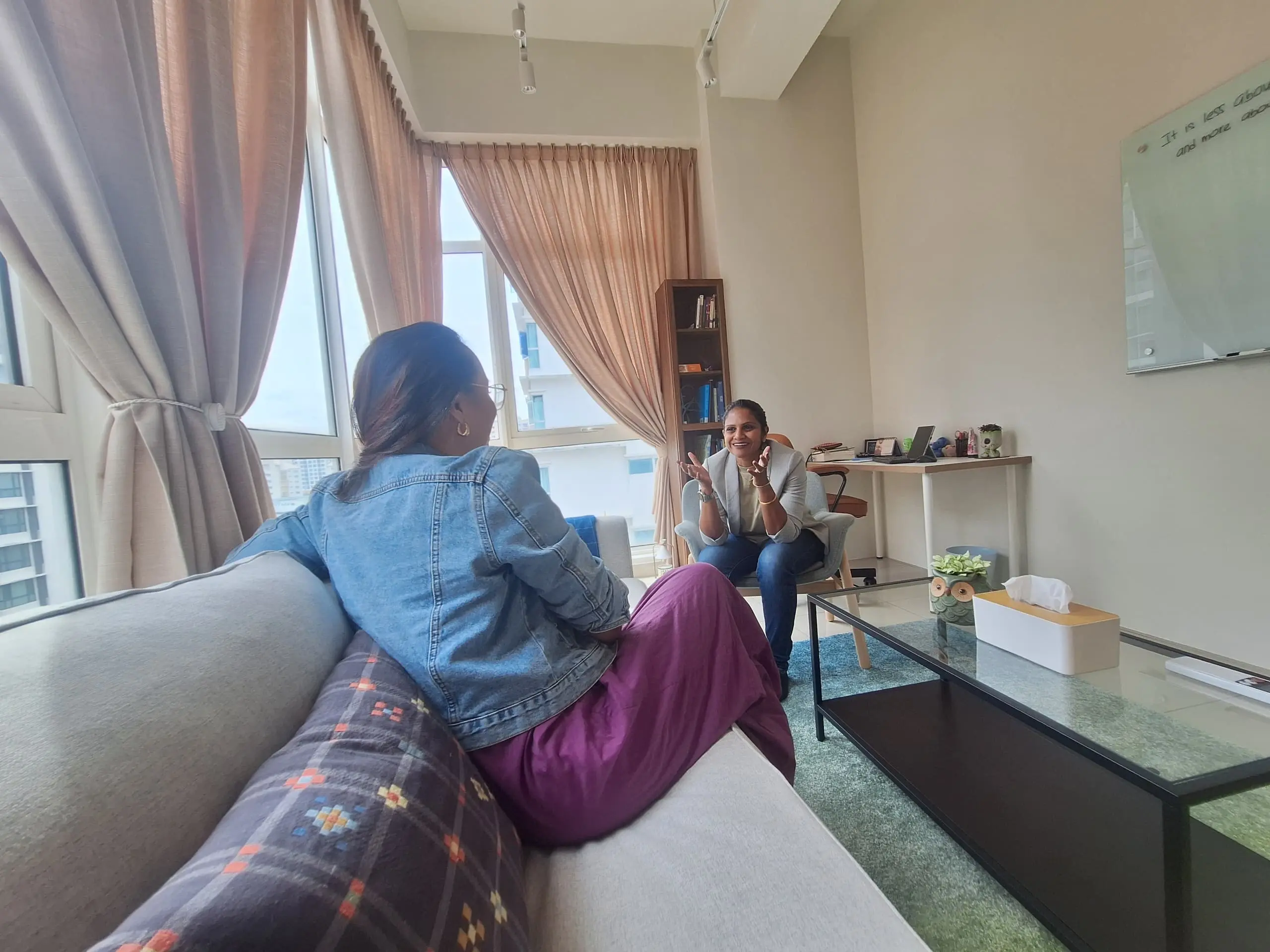 Private in-person counselling session in Petaling Jaya at Dr Deb - Let’s Talk